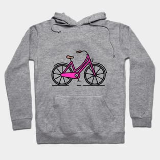 Pink Bicycle Hoodie